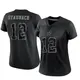 Limited Black Women's Roger Staubach Dallas Cowboys Reflective Jersey