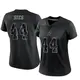 Limited Black Women's Trent Sieg Dallas Cowboys Reflective Jersey