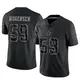 Limited Black Youth Brock Mogensen Dallas Cowboys Reflective Jersey