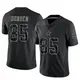 Limited Black Youth David Durden Dallas Cowboys Reflective Jersey