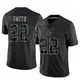 Limited Black Youth Emmitt Smith Dallas Cowboys Reflective Jersey