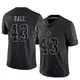 Limited Black Youth Kemon Hall Dallas Cowboys Reflective Jersey