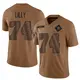 Limited Brown Men's Bob Lilly Dallas Cowboys 2023 Salute To Service Jersey