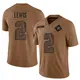 Limited Brown Men's Jourdan Lewis Dallas Cowboys 2023 Salute To Service Jersey