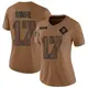 Limited Brown Women's Kellen Moore Dallas Cowboys 2023 Salute To Service Jersey