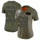 Limited Camo Women's Brock Mogensen Dallas Cowboys 2019 Salute to Service Jersey