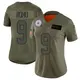 Limited Camo Women's Tony Romo Dallas Cowboys 2019 Salute to Service Jersey