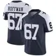 Limited Navy Men's Brock Hoffman Dallas Cowboys Alternate Vapor Untouchable Jersey