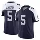 Limited Navy Men's Bryan Anger Dallas Cowboys Alternate Vapor F.U.S.E. Jersey