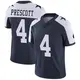 Limited Navy Men's Dak Prescott Dallas Cowboys Alternate Vapor Untouchable Jersey