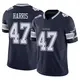 Limited Navy Men's Darius Harris Dallas Cowboys Vapor F.U.S.E. Jersey