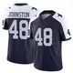 Limited Navy Men's Daryl Johnston Dallas Cowboys Alternate Vapor F.U.S.E. Jersey