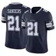 Limited Navy Men's Deion Sanders Dallas Cowboys Vapor F.U.S.E. Jersey