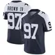 Limited Navy Men's Earnest Brown IV Dallas Cowboys Alternate Vapor Untouchable Jersey