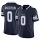 Limited Navy Men's Jack Anderson Dallas Cowboys Vapor F.U.S.E. Jersey