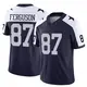 Limited Navy Men's Jake Ferguson Dallas Cowboys Alternate Vapor F.U.S.E. Jersey