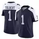 Limited Navy Men's Jalen Tolbert Dallas Cowboys Alternate Vapor F.U.S.E. Jersey