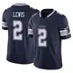 Limited Navy Men's Jourdan Lewis Dallas Cowboys Vapor F.U.S.E. Jersey