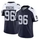 Limited Navy Men's Justin Rogers Dallas Cowboys Alternate Vapor F.U.S.E. Jersey