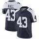 Limited Navy Men's Kemon Hall Dallas Cowboys Alternate Vapor Untouchable Jersey