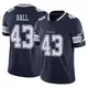 Limited Navy Men's Kemon Hall Dallas Cowboys Vapor F.U.S.E. Jersey