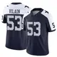 Limited Navy Men's Luiji Vilain Dallas Cowboys Alternate Vapor F.U.S.E. Jersey