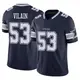 Limited Navy Men's Luiji Vilain Dallas Cowboys Vapor F.U.S.E. Jersey