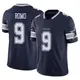 Limited Navy Men's Tony Romo Dallas Cowboys Vapor F.U.S.E. Jersey