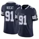 Limited Navy Men's Tyrus Wheat Dallas Cowboys Vapor F.U.S.E. Jersey