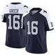 Limited Navy Men's Will Grier Dallas Cowboys Alternate Vapor F.U.S.E. Jersey