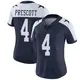 Limited Navy Women's Dak Prescott Dallas Cowboys Alternate Vapor Untouchable Jersey