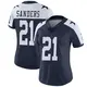 Limited Navy Women's Deion Sanders Dallas Cowboys Alternate Vapor Untouchable Jersey