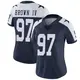 Limited Navy Women's Earnest Brown IV Dallas Cowboys Alternate Vapor Untouchable Jersey