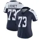 Limited Navy Women's Joe Looney Dallas Cowboys Alternate Vapor Untouchable Jersey