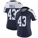 Limited Navy Women's Kemon Hall Dallas Cowboys Alternate Vapor Untouchable Jersey