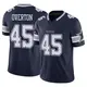 Limited Navy Youth Matt Overton Dallas Cowboys Vapor F.U.S.E. Jersey