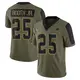 Limited Olive Men's Andrew Booth Jr. Dallas Cowboys 2021 Salute To Service Jersey