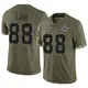 Limited Olive Men's CeeDee Lamb Dallas Cowboys 2022 Salute To Service Jersey