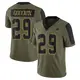 Limited Olive Men's C.J. Goodwin Dallas Cowboys 2021 Salute To Service Jersey