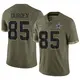 Limited Olive Men's David Durden Dallas Cowboys 2022 Salute To Service Jersey