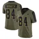 Limited Olive Men's Jay Novacek Dallas Cowboys 2021 Salute To Service Jersey