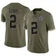 Limited Olive Men's Jourdan Lewis Dallas Cowboys 2022 Salute To Service Jersey