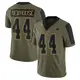 Limited Olive Men's Robert Newhouse Dallas Cowboys 2021 Salute To Service Jersey