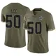 Limited Olive Men's Sean Lee Dallas Cowboys 2022 Salute To Service Jersey