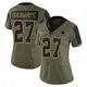 Limited Olive Women's Amani Oruwariye Dallas Cowboys 2021 Salute To Service Jersey