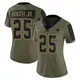 Limited Olive Women's Andrew Booth Jr. Dallas Cowboys 2021 Salute To Service Jersey