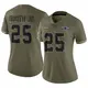 Limited Olive Women's Andrew Booth Jr. Dallas Cowboys 2022 Salute To Service Jersey