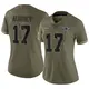 Limited Olive Women's Brandon Aubrey Dallas Cowboys 2022 Salute To Service Jersey