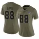 Limited Olive Women's CeeDee Lamb Dallas Cowboys 2022 Salute To Service Jersey