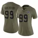 Limited Olive Women's Chauncey Golston Dallas Cowboys 2022 Salute To Service Jersey